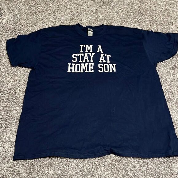 “I’M a Stay At Home Son” T-shirt - Picture 1 of 4